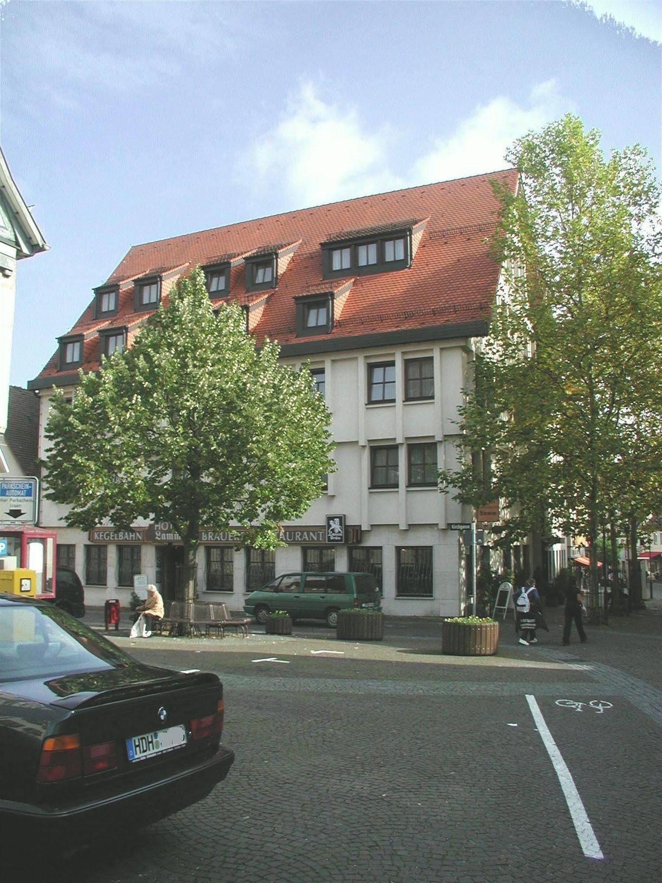 Hotel Und Restaurant Lamm Giengen an der Brenz Ngoại thất bức ảnh