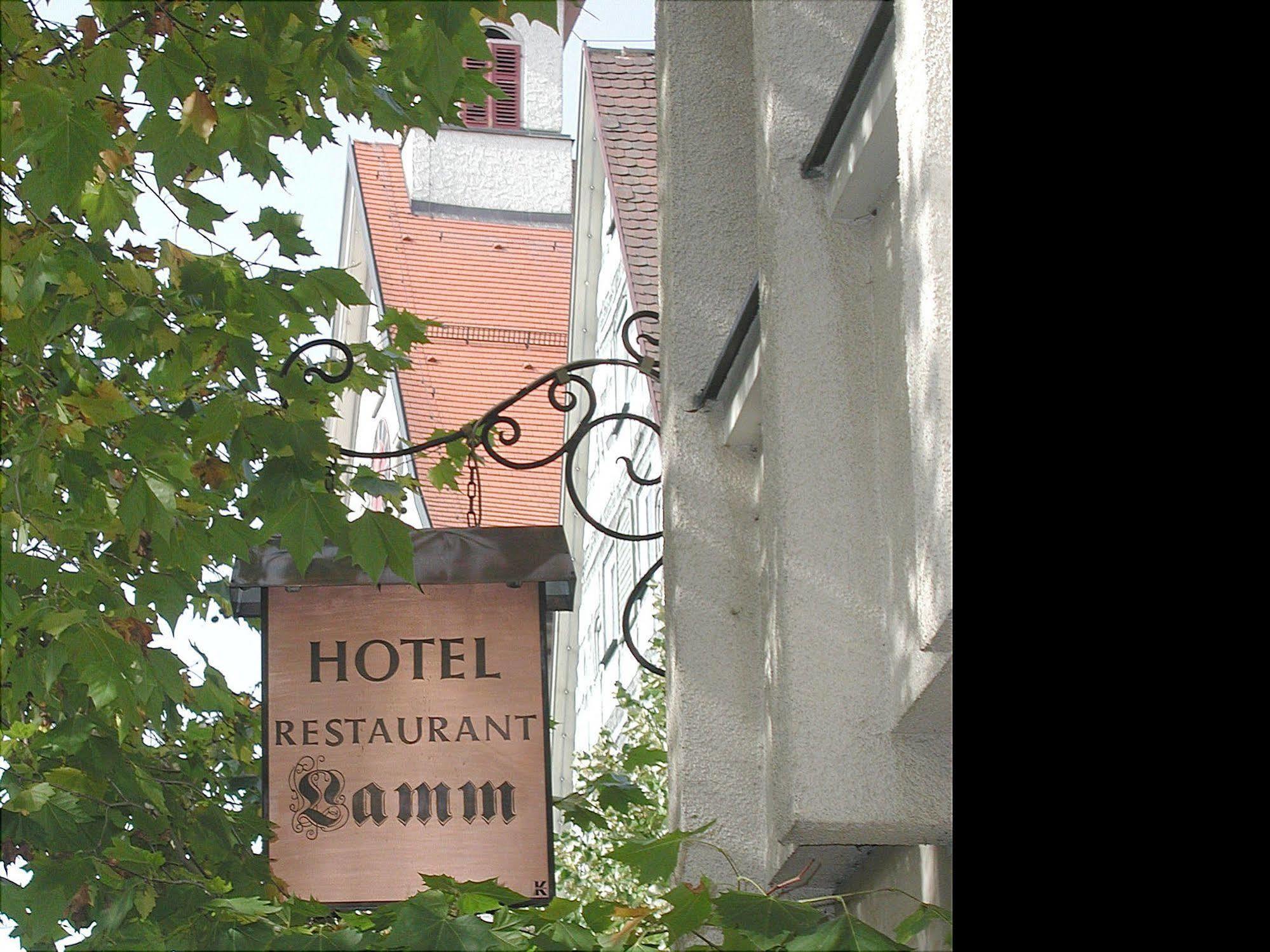 Hotel Und Restaurant Lamm Giengen an der Brenz Ngoại thất bức ảnh