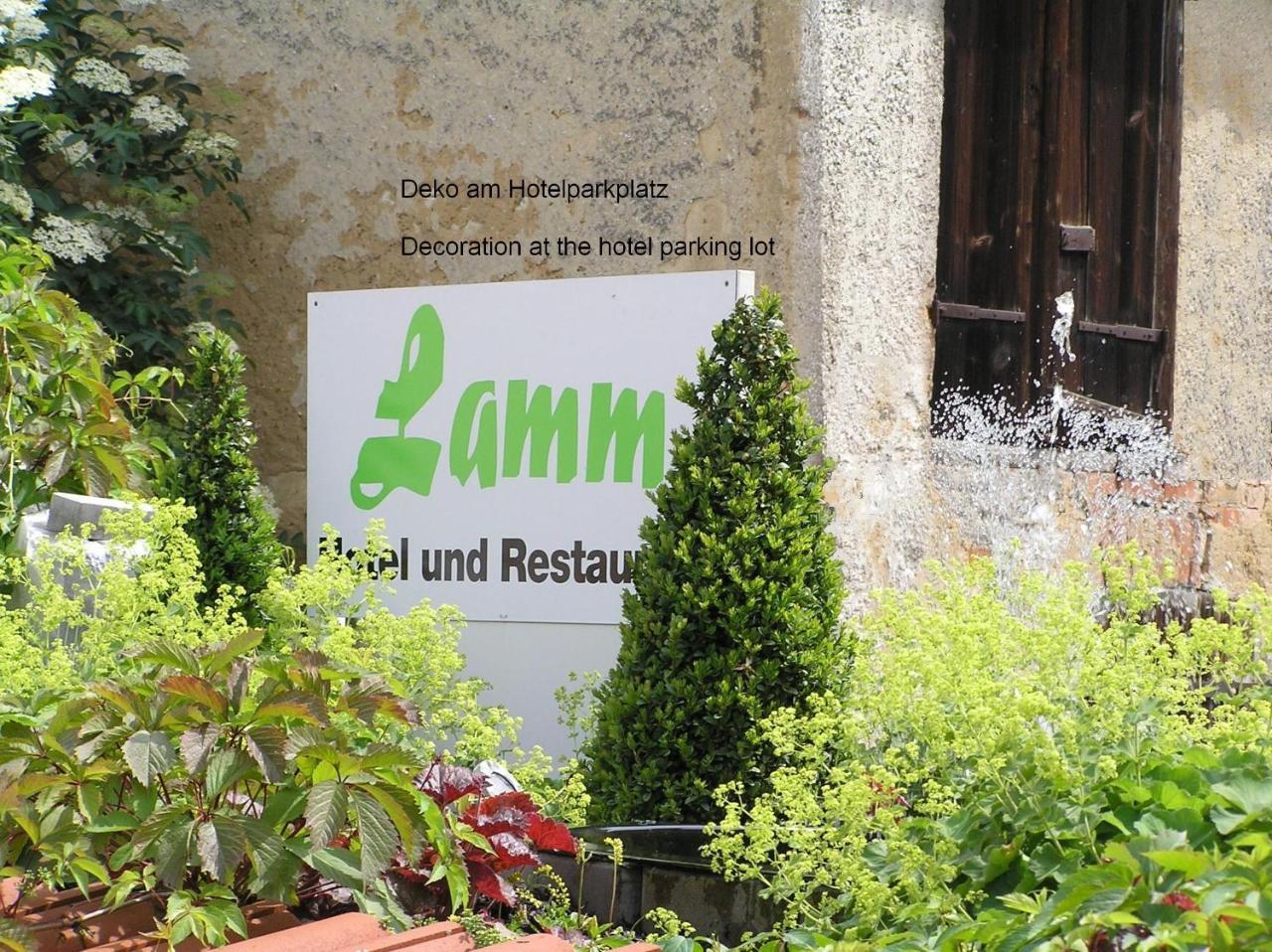Hotel Und Restaurant Lamm Giengen an der Brenz Ngoại thất bức ảnh